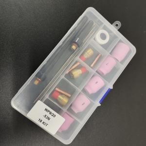 18pcs Alumina Nozzle Collet Body Electrode Insulator TIG Welding Torch