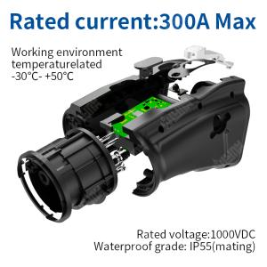 Olink Ev Charger Chademo Station to Ccs1 Adapter Electric Vehicle Car Connector