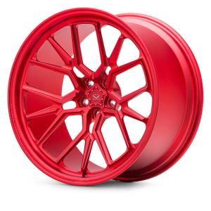 M3 Candy 1 Piece Forged Monoblock Wheel Red Slight Spoke For Customized