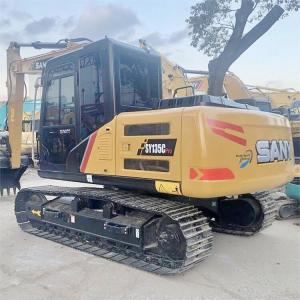 Made in China used Sany SY135C Pro excavator 13 ton with near year