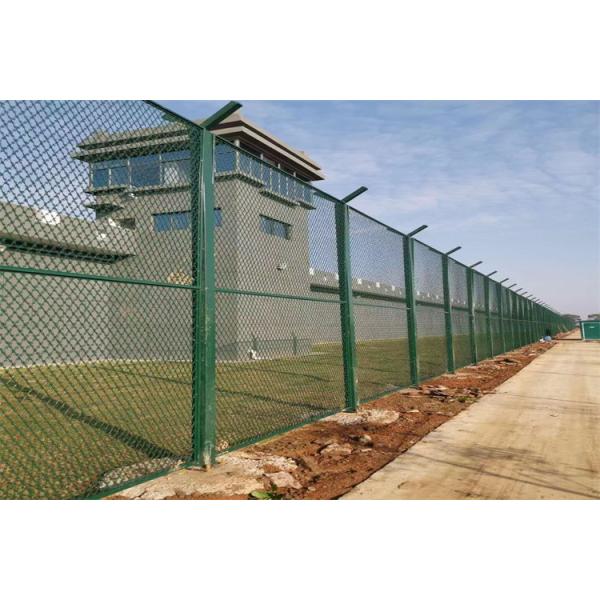 Quality Gi Welded Razor Wire Fence Green Barbed Wire Mesh Fencing wholesale