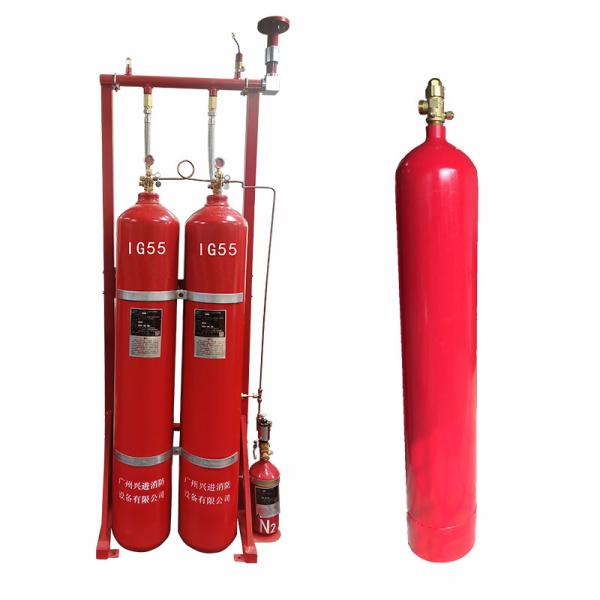 Quality Ensure Fire Protection with IG Inert Gas Fire Suppression System 80L/90L Solution wholesale
