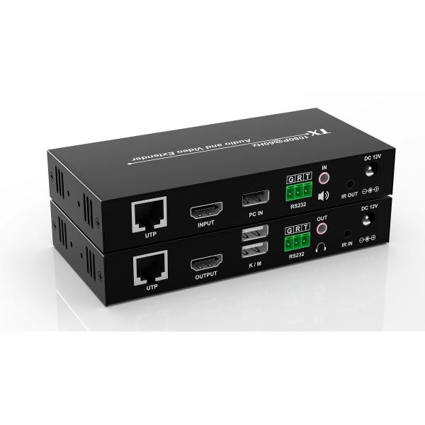 Quality 150M HDMI EXTENDER WITH TCP/IP Supports IR(38khz) signal pass back control  wholesale