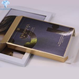 Glossy Varnishing Recycled Paper Boxes False Eyelashes Packaging