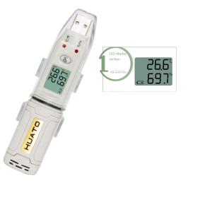 Cheap Mini Design USB Data Logger Temperature Usb Logger With LCD Display for sale