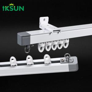 Extendable Aluminium Ajustbale Curtain Track Rail Curtain For Home