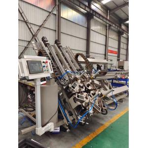 China CNC 4 Head Aluminium Profile Corner Crimping Machine For Professional Oversized Doors And Windows on sale