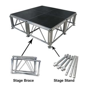 China Outdoor Concert Stage Assemble Stage 4feet*8feet Portable Stage Platform on sale
