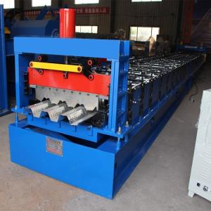 Cheap Automatic PLC System Floor Deck Roll Forming Machine 8m / Min for sale
