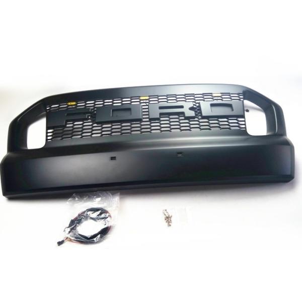 Quality Big Auto Front Grille for All New Ford Ranger T7 2015 2016 2017 , Could be with Light wholesale