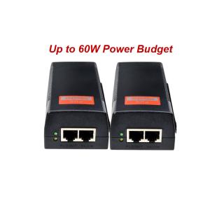 Cheap 60W Gigabit PoE+ Injector,10/100/1000Mbps,PoE++ Injector Ethernet Adapter for sale