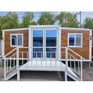 3 Bedroom Prefabricated Luxury Mobile Villa Expandable In White/Gray/Black