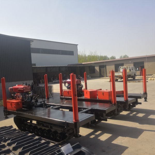 Simple Operation Rubber Track Assembly With High And Low Speed Travel