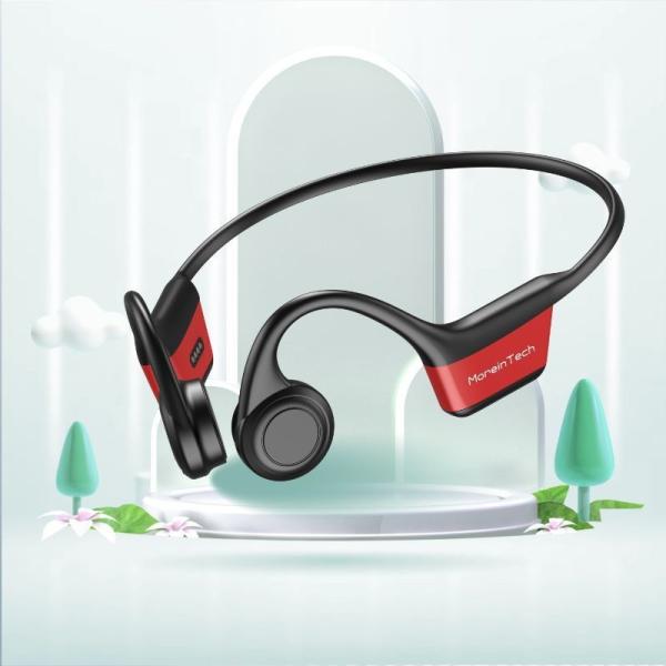 16 Hours Bone Conduction Headphones Bluetooth Computer Headsets Noise Canceling