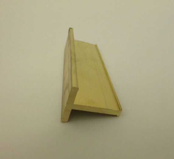 Custom Metal Brass Extruding T Window Sections Copper Tee Profiles