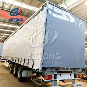 90 W mm*13 Thickness mm*10 Layer Leaf Spring 3 Axles Van Box Semi Trailer for