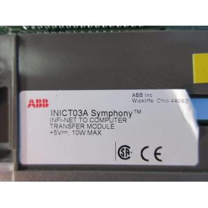 ABB INICT03A Infi-Net To Computer Transfer Module Digital I O Module