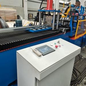 China 120mm Width Stud Track Roll Forming Machine 4KW Galvanized Channel Steel Profile on sale