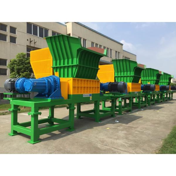 Low Speed 50Hz Tyre Double Shaft Shredder Machine