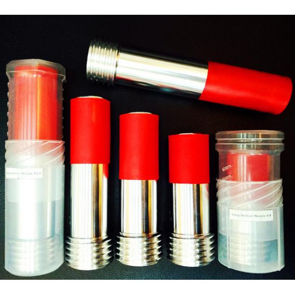 Boron Carbide Liner Sandblasting Nozzle With Aluminum Jacket And Threads Or