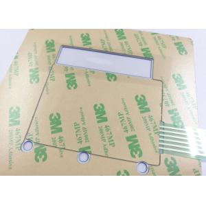 Embossed Tactile Button Warterrpoof Membrane Switch With 3M Adhesive