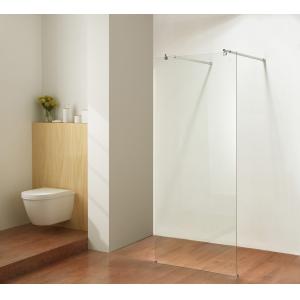 China 8mm Pivot Shower Screen 600x2000mm Aluminum Frame on sale