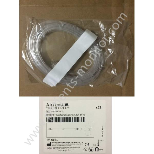 Mindray ARTEMA DRYLINE Gas Sampling Line REF:60-15400-00 LOT:1620-5 Adult Only 3