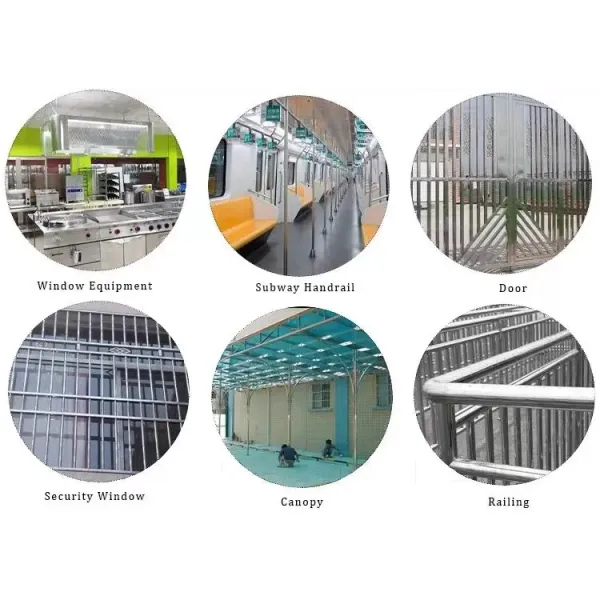 ASTM 201 304 304L 316L Polished Seamless/Welded Stainless Steel Pipe