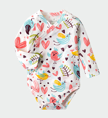 Millidoll Original Cotton soft safety new born climbing sleeping wear print