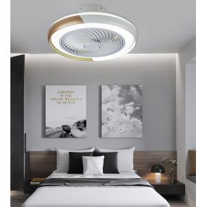 Bladeless Hanging Ceiling Fan With Light Fandelier For Bedroom