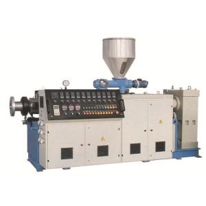 ISO Conical Twin Screw Extruder Low Energy Consumption High Capacity