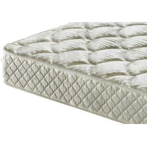 Cozy Polyester Tricot Fabric Compressed Continuous Coil Mattress With Memory