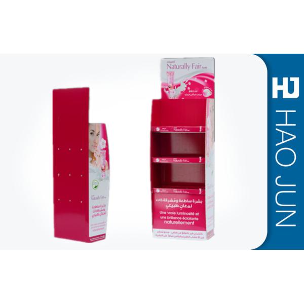 Corrugated Cardboard Display Stands For Retail Store , Glossy / Matte Surface