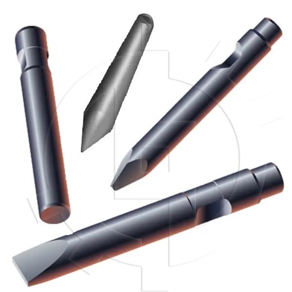 Quality Atlas Copco Heavy Demolition Hammer Tool Bits 135MM 155MM CHISEL EC135T EC150T EC155T wholesale