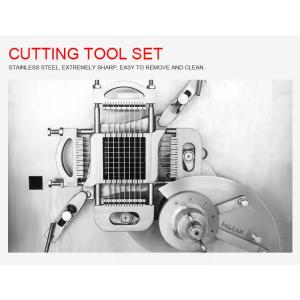 Professional Manual Dicer Frozen Meat Cutter Machine With Ce Certificate