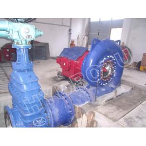 Small Horizontal Shaft Francis Hydro Turbine 500KW For Hydropower Stations