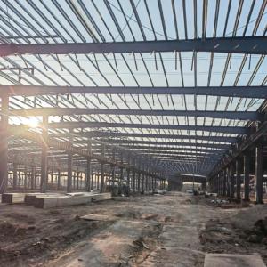 Customized Steel Structure Warehouse Building , Industrial Steel Frame Building
