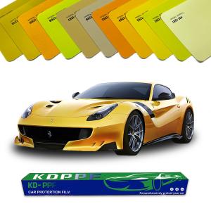 Cheap 10 Year Warranty 190-240 Micron Glossy Color TPU Film For Automotive Paint Protection Film Self Healing Car Wrap for sale