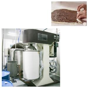 Single Shaft Continuous Cocoa Mass Chocolate Ball Mill 500kg/H