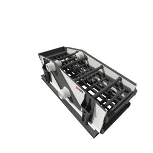 Cheap Metal Woven Horizontal Vibrating Screen With Double Axis for sale