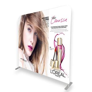 Stretch Fabric Exhibition Backdrop Trade Show Roll Pull Up Display Booth 8ft