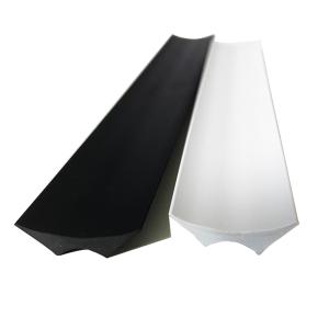 Customizable White Color PVC Cove Former with Length Choices 15x15mm 20x20mm
