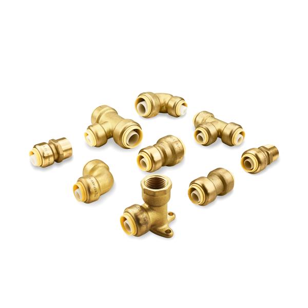 CE Certified Push in Fittings Plumbing for PEX AL PEX Copper PVC PIPE Water Supply USA CANADA Market