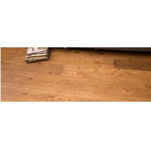 China Brushed Black Oiled European Oak hardwood flooring on sale