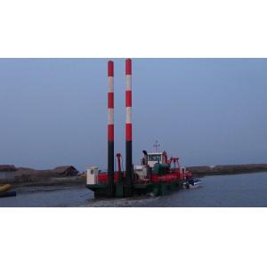 24 inch Cutter Suction Sand Dredger with Spud Carriage for 15m Dredging Depth