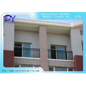 Corridor Fixed Invisible Grille 7X7 Stainless Steel Wire Rope For Condo Safety