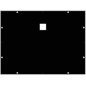 TILO Transmissive 14 Grid Test Chart Sineimage YE0183