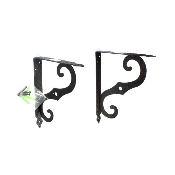 Wall Mount Cabinet Door Handles , Cabinet Door Hardware With Black Steel Shelf