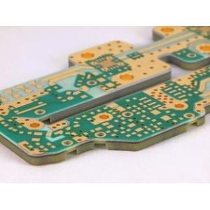 8layers of 3nd order HDI High Frequency PCB Made on ISOLA4002N with White