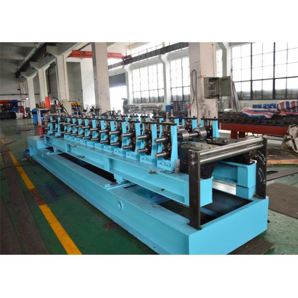 PLC Control 20 Stations CZ Purlin Roll Forming Machine With 12-15m / Min Speed
